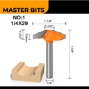 MASTER BIT NO1 MATA PROFIL ROUTER FOR DOOR CABINET PANEL PATERN 6X29MM