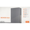 BLUM REVEGO DUO POCKET DOOR INTEGRATED SYSTEM