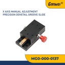 GANWEI 0137 X AXIS MANUAL ADJUSTMENT PRECISION DOVETAIL GROOVE SLIDE