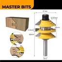MASTER BIT MATA PROFIL ROUTER CABINET PANEL DOOR AND WINDOW CUTTER 8MM