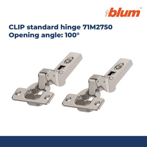BLUM PROMO PAKET LENGKAP ENGSEL FULL BUNGKUK HINGE 100° INSET LEFT