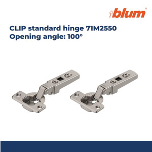 BLUM PROMO PAKET LENGKAP ENGSEL LURUS CLIP HINGE 100° OVERLAY