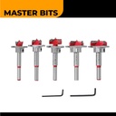 MASTER BIT MATA BOR FLAT WING DRILL ADJUSTABLE 15-35MM 5PCS