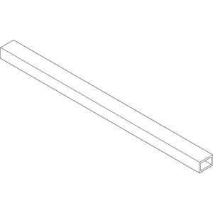 BLUM PIJAKAN KAKI Z95Q1040A SPACE STEP CROSS PROFILE ALUMINIUM GREY