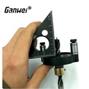 GANWEI 0063 PENGGARIS SEGITIGA PROTACTOR MITTER SPEED SQUARE RULLER