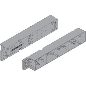 BLUM PIJAKAN KAKI Z95D4100 SPACE STEP SPACER STRIP NYLON GREY