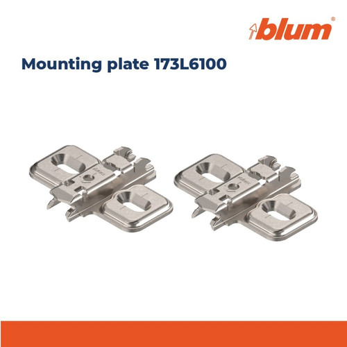 BLUM PROMO PAKET LENGKAP ENGSEL STENGAH BUNGKUK HINGE 100° DUAL RIGHT
