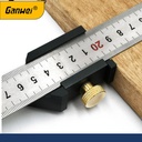 GANWEI 0045 PENGGARIS RULER POSITIONING BLOCK WOOD SCRIBE DRAWING MARK
