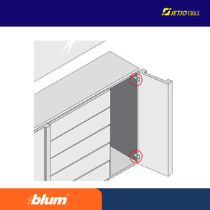 BLUM ENGSEL SENDOK 70T9650 CLIPTOP UNSPRUNG NICKEL 95 MOUNTING & DUAL