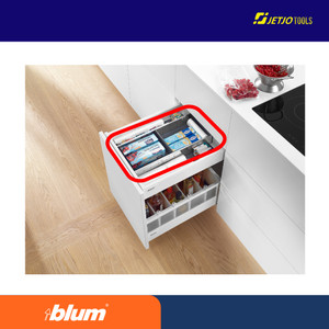 BLUM SEKAT RAK ORGALINE ZSI.500FI2N DIVIDER NL=500MM CW=1200MM W=194MM