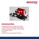 DAIDEN MMAI 120 MESIN LAS INVERTER WELDING MACHINE