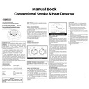 Conventional Smoke and Heat Detector Photoelectric Tonata Aseanware / 2 Wire ASW