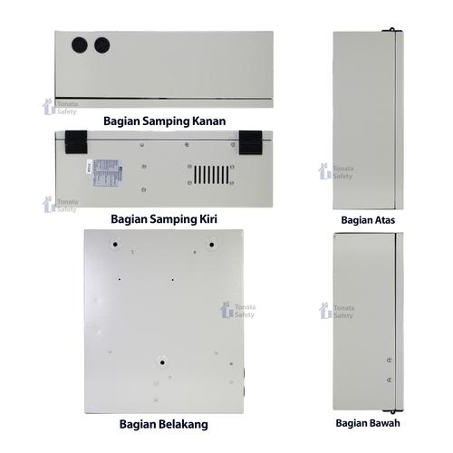 Fire Telephone Panel 8 Zone Aseanware Tonata / Conventional Fire Telephone System ASW