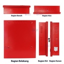 Fire Alarm Control Panel Full Addressable 2 Loop Tonata / MCFA Addressable ASW