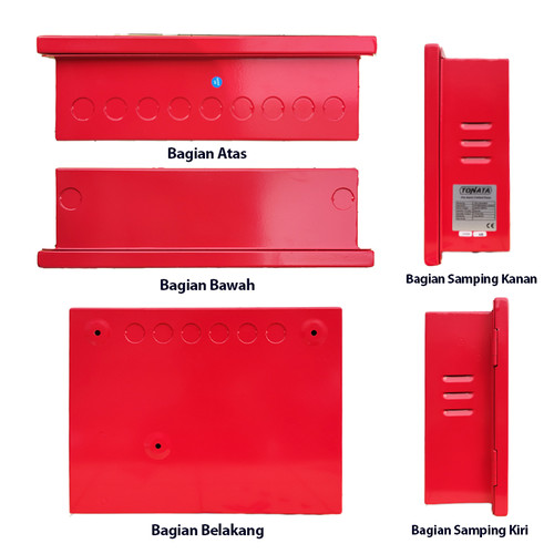 Fire Alarm Control Panel 6 Zone Aseanware Tonata / MCFA Conventional ASW