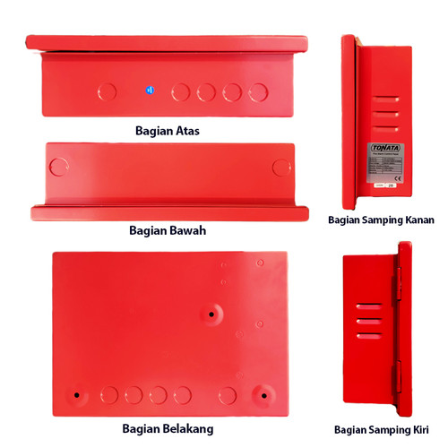 Fire Alarm Control Panel 2 Zone Aseanware Tonata / MCFA Conventional ASW