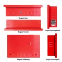 Fire Alarm Control Panel 2 Zone Aseanware Tonata / MCFA Conventional ASW