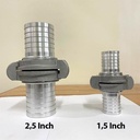 Coupling Nakajima Alumunium 1.5"