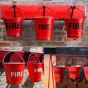 Ember Pemadam Api Besi 8 Liter / Fire Bucket 8 L