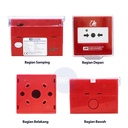 Wireless Manual Push Button Tonata Aseanware / Manual Call Point Nirkabel ASW
