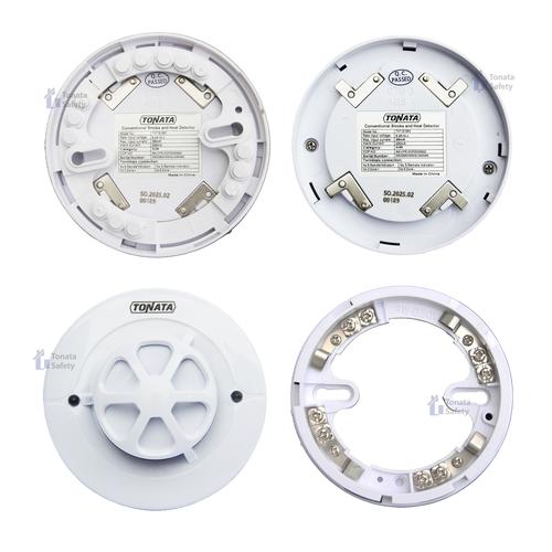 Conventional Smoke and Heat Detector Photoelectric Tonata Aseanware / 2 Wire ASW