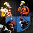 Pressure Gauge SCBA Pemadam 400 Bar 40 Mpa / Manometer SCBA Breathing Apparatus