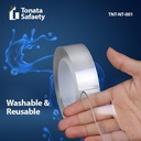 Nano Tape Tonata / Double Tape Bening Tahan Air / 1 mm 3 cm x 1,5 Meter