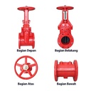Gate Valve Fire Hydrant ANSI 6" / 6 Inch UL/FM