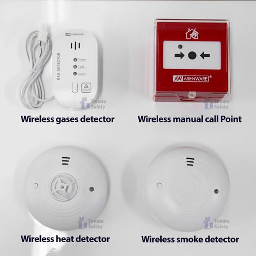 Wireless Manual Push Button Tonata Aseanware / Manual Call Point Nirkabel ASW