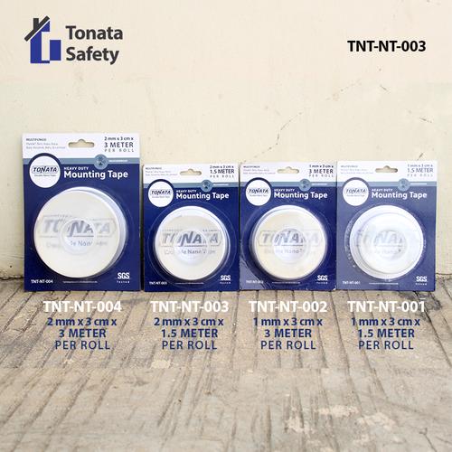 Nano Tape Tonata  / Double Tape Bening Tahan Air / 2 mm 3 cm x 1.5 Meter
