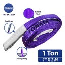 Webbing Sling Belt 1 Ton x 2 M Purple Tonata / Tali Angkat Double Ply