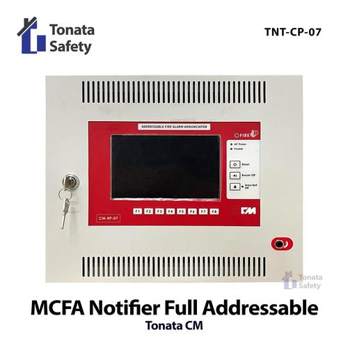 Annunciator Fire Alarm Control Panel Full Addressable CM Notifier
