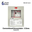 Annunciator Fire Alarm Control Panel 5 Zone Tonata / MCFA Notifier