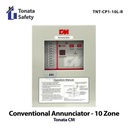 Annunciator Fire Alarm Control Panel 10 Zone Tonata / MCFA Notifier
