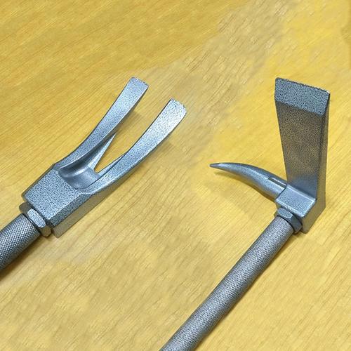 Halligan Holligan Haligan Crowbar / Linggis Pemadam Baja Multifungsi