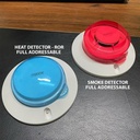 Fire Alarm Full Addressable Heat Detector Rate of Rise ROR Tonata CM