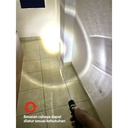 Senter LED Heavy Duty / Flashlight Baterai Charger