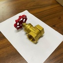 Gate Valve 1 Inch / Stop Keran Putar 1" / Kran Kuningan
