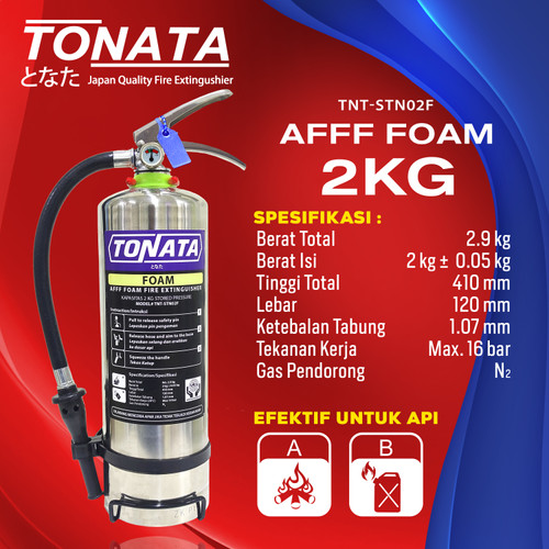 Stainless APAR 2KG FOAM TONATA / Set Komplit