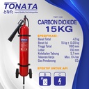 APAR 15 KG Karbondioksida (CO2) TONATA / Set Komplit