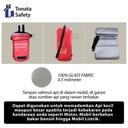 Car Fire Blanket / Selimut Api Tonata 6 x 8 m / Soft Case