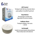 Smart WiFi Smoke Detector Tonata / Photoelectric Standalone / Pendeteksi Asap