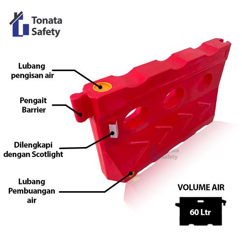 Road Barrier / Water Barrier / Pembatas Jalan