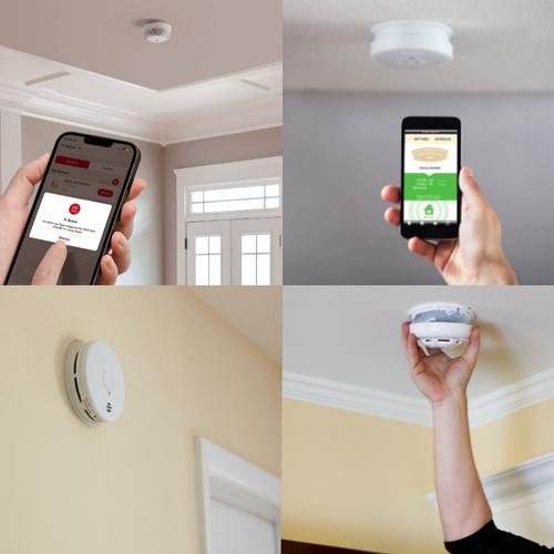 Smart WiFi Smoke Detector Tonata / Photoelectric Standalone / Pendeteksi Asap