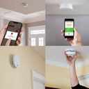 Smart WiFi Smoke Detector Tonata / Photoelectric Standalone / Pendeteksi Asap