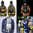 SCBA Breathing Apparatus 6.8L Tonata / Carbon Fiber Composite 6.8 Ltr