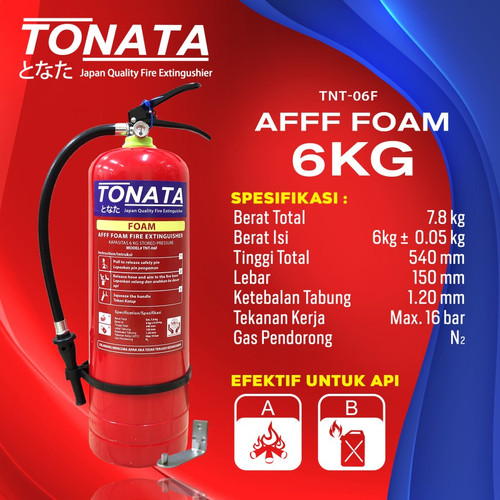 APAR AFFF Foam 6 Kg Tonata / Set Komplit