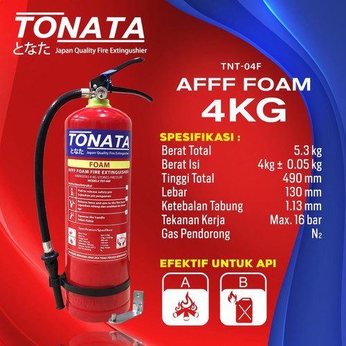 APAR AFFF Foam 4 Kg Tonata / Set Komplit