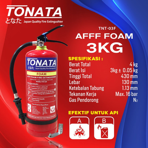 APAR AFFF Foam 3 Kg Tonata / Set Komplit