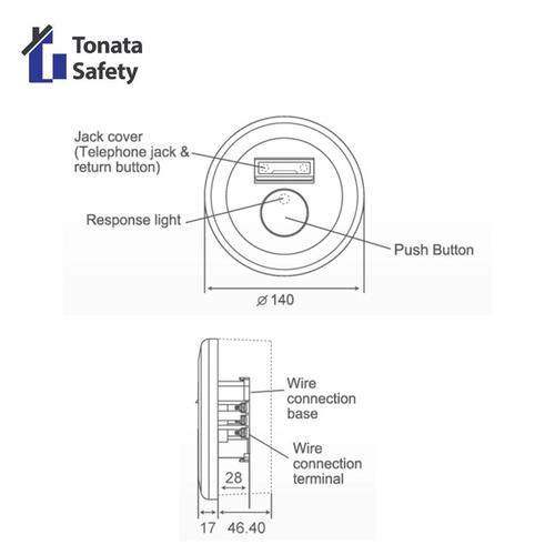 Manual Push Button Tonata / Manual Call Point Tonata